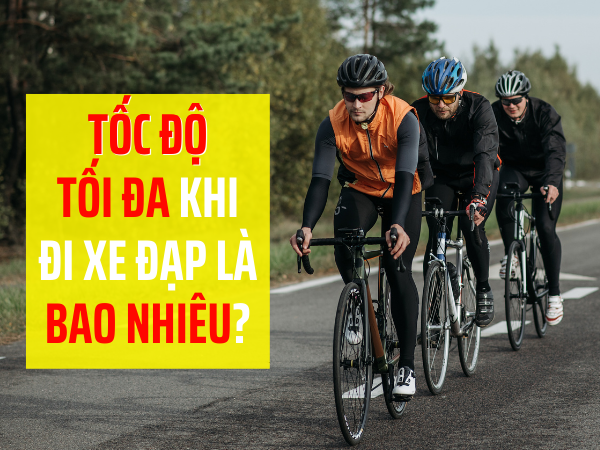 Tốc độ trung bình của xe đạp không phải là một con số cố định