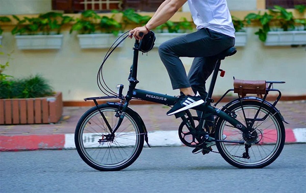 Xe đạp gấp giúp bạn tiết kiệm chi phí nhiên liệu